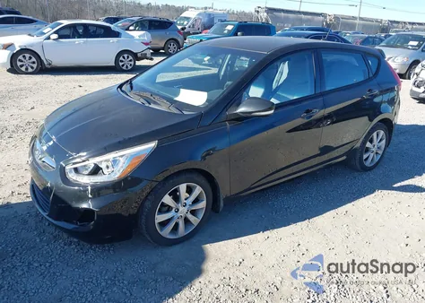 2014 Hyundai Accent Se из США, поврежденный, VIN KMHCU5AE9EU153139